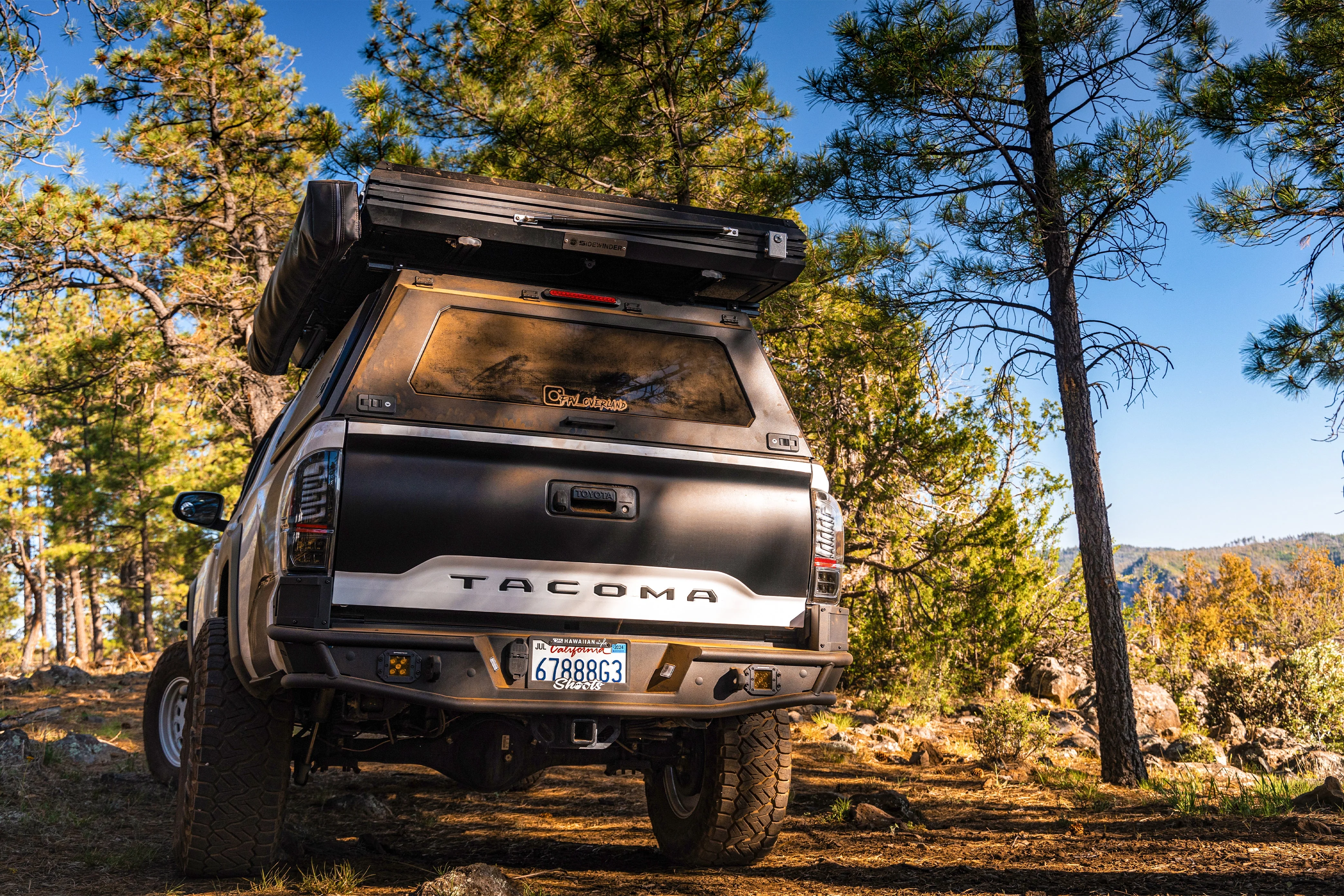 2016-2023 Toyota Tacoma Apex Series Rear Bumper - Image 5