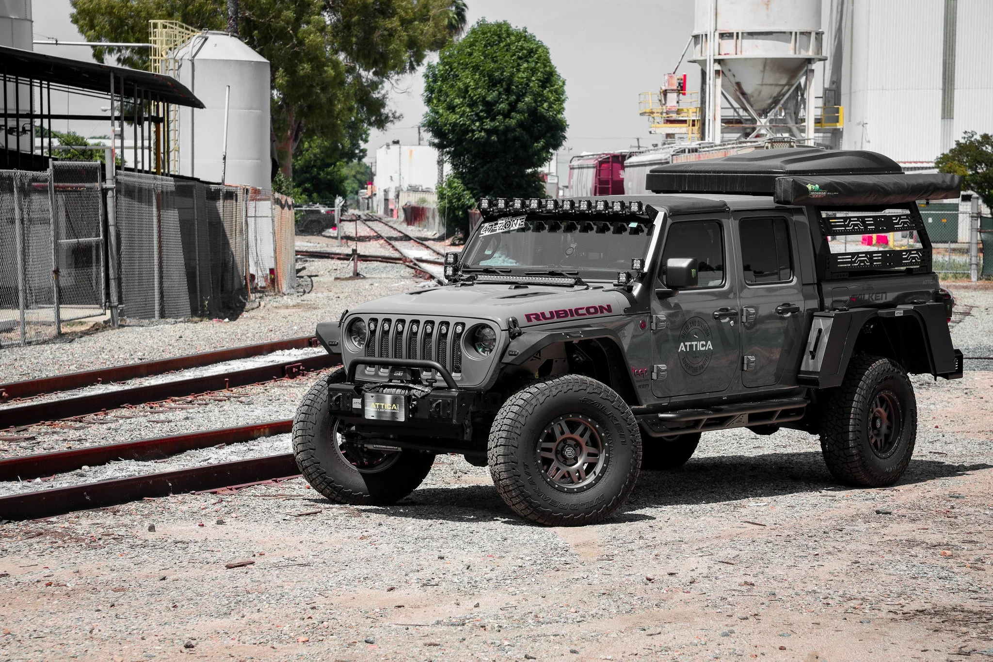 2020-2024 Jeep Gladiator JT Apex Series Front Bumper - Image 9