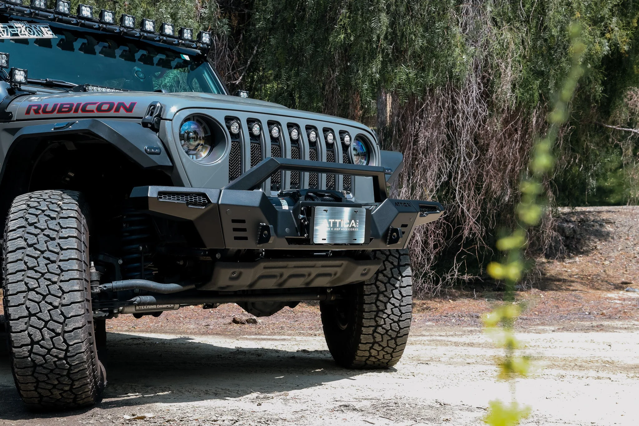 2020-2024 Jeep Gladiator JT Frontier Series Front Bumper - Image 6
