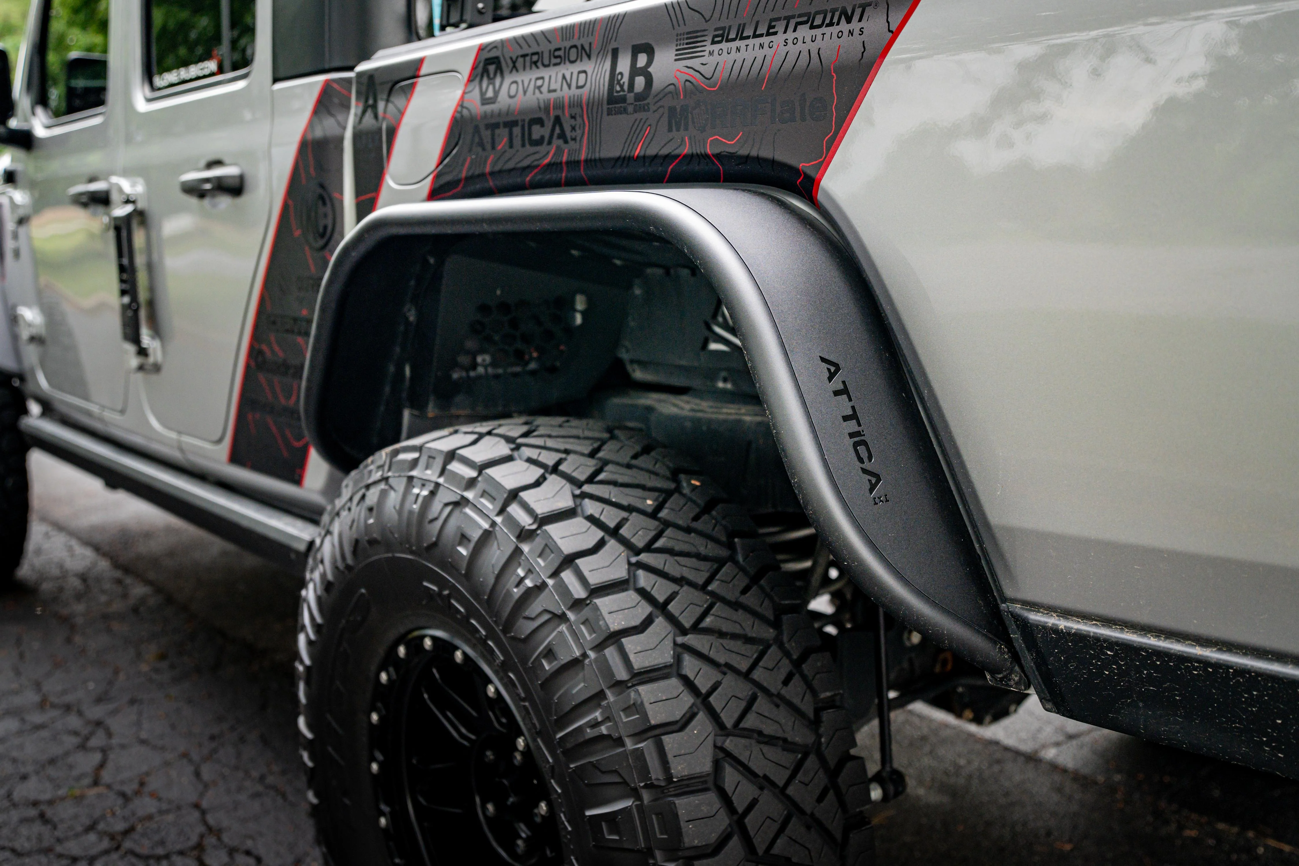 2020-2024 Jeep Gladiator JT Frontier Series Inner Fenders - Image 3