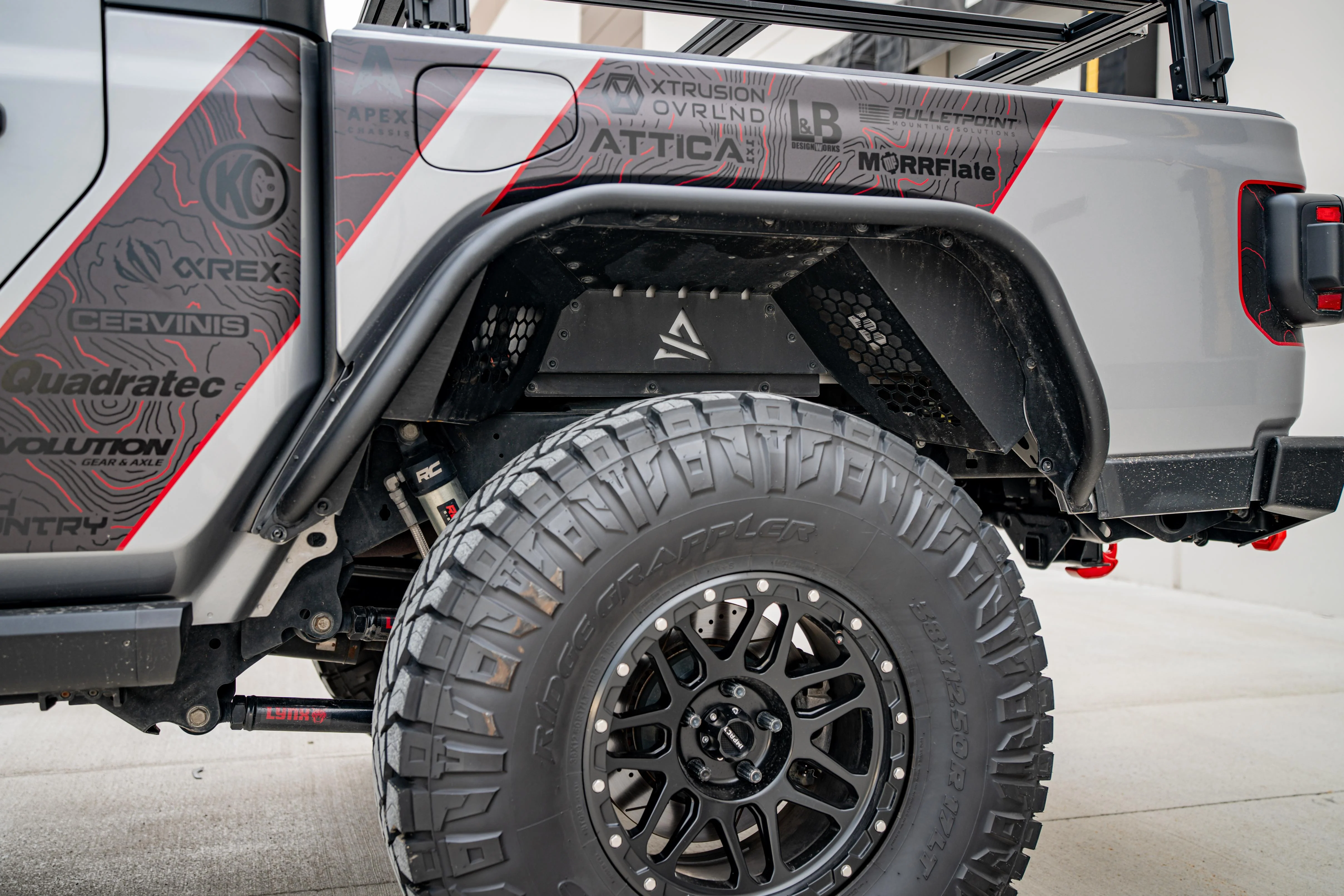 2020-2024 Jeep Gladiator JT Frontier Series Inner Fenders - Image 4