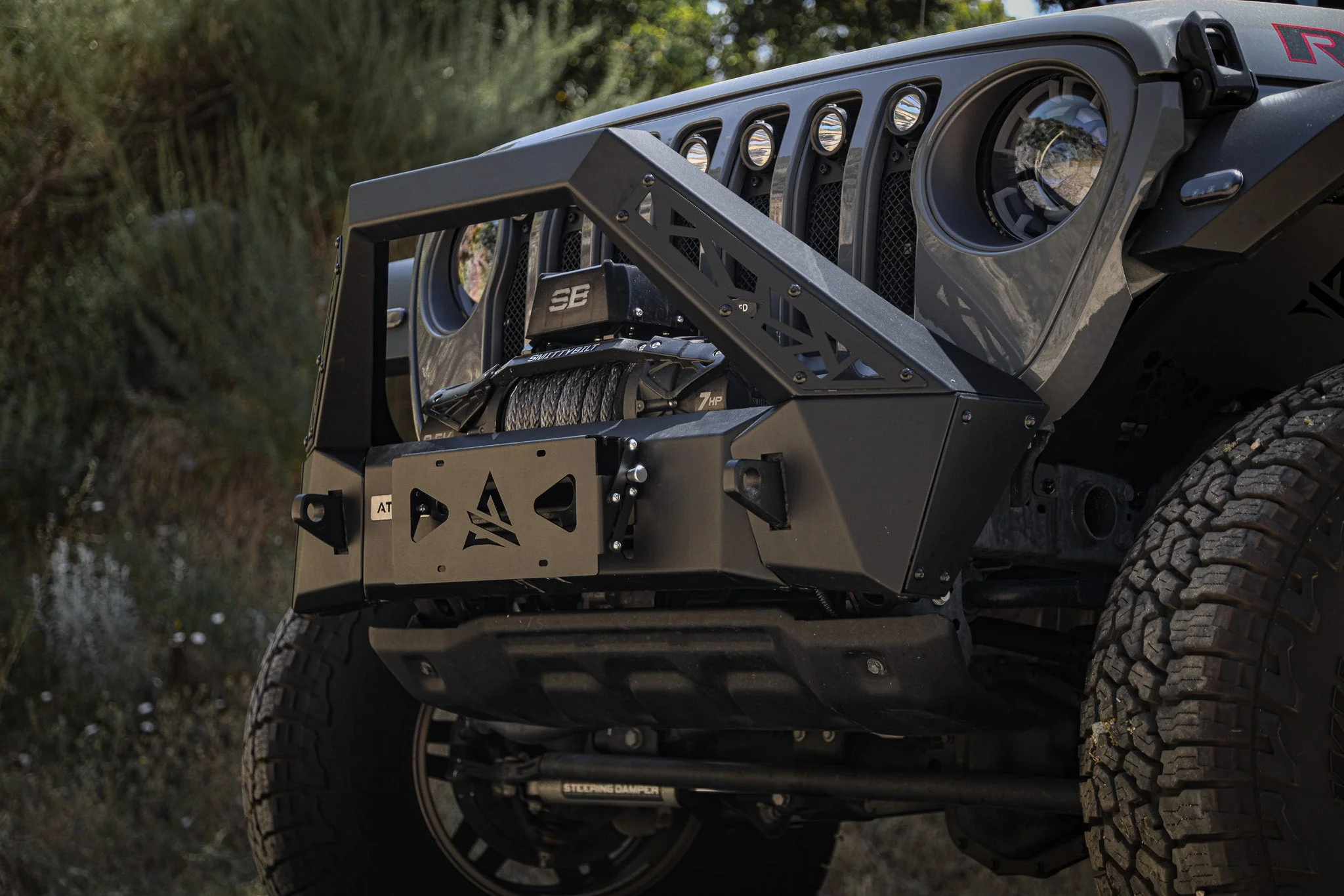 2020-2024 Jeep Gladiator JT Terra Series Front Bumper - Image 8