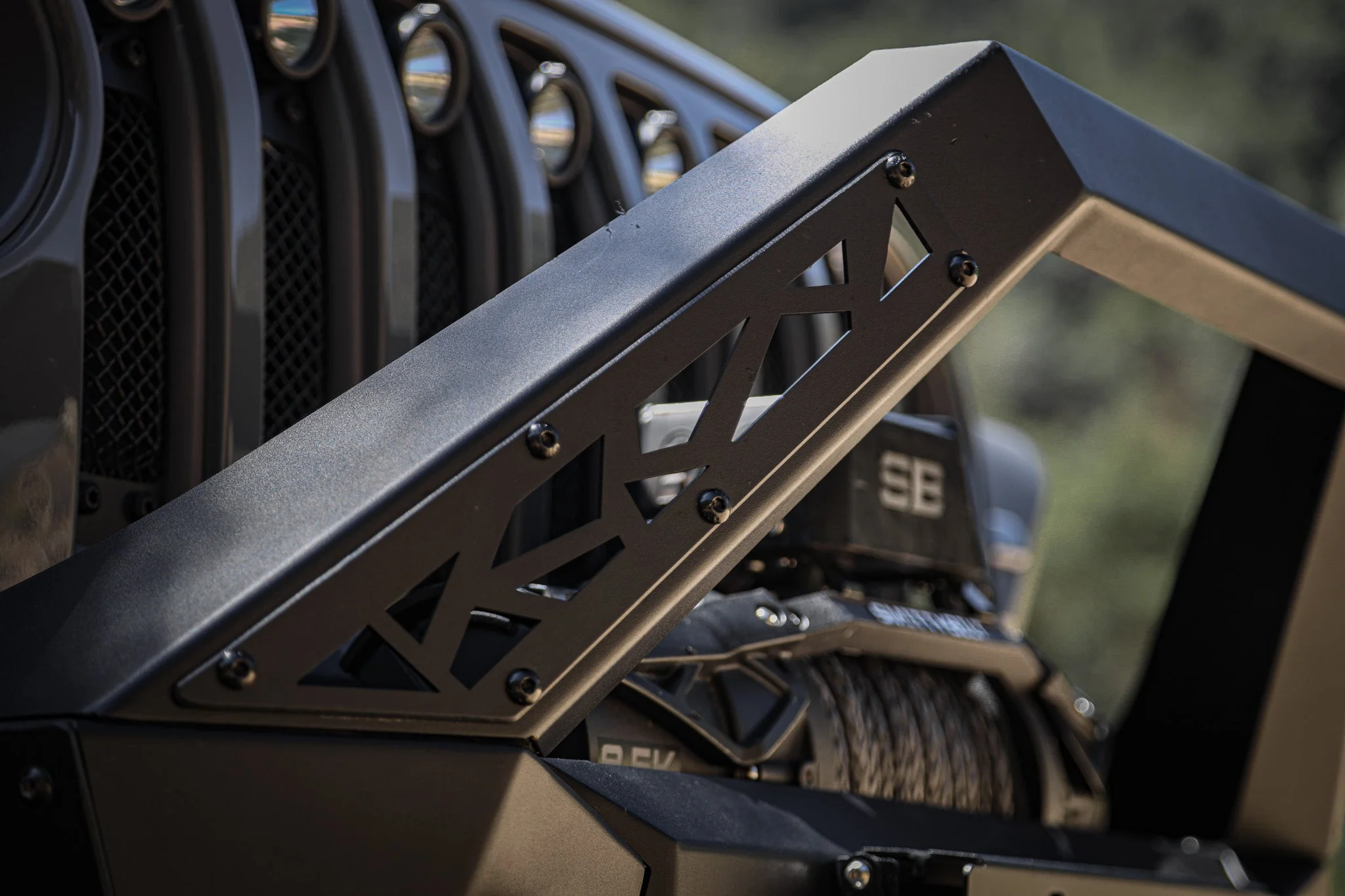 2020-2024 Jeep Gladiator JT Terra Series Front Bumper - Image 9