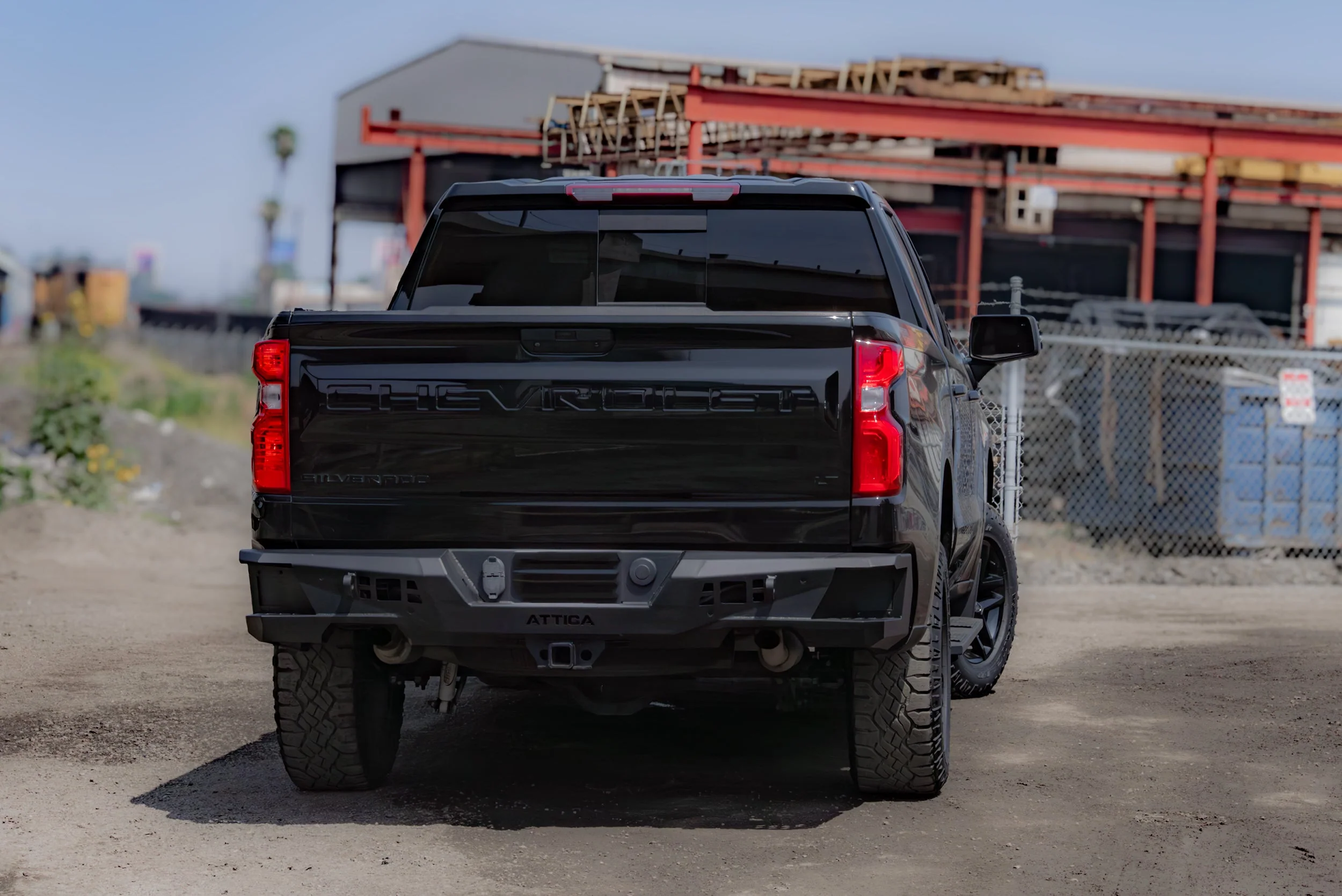 2019-2024 Chevy Silverado 1500 Terra Series Rear Bumper - Image 3