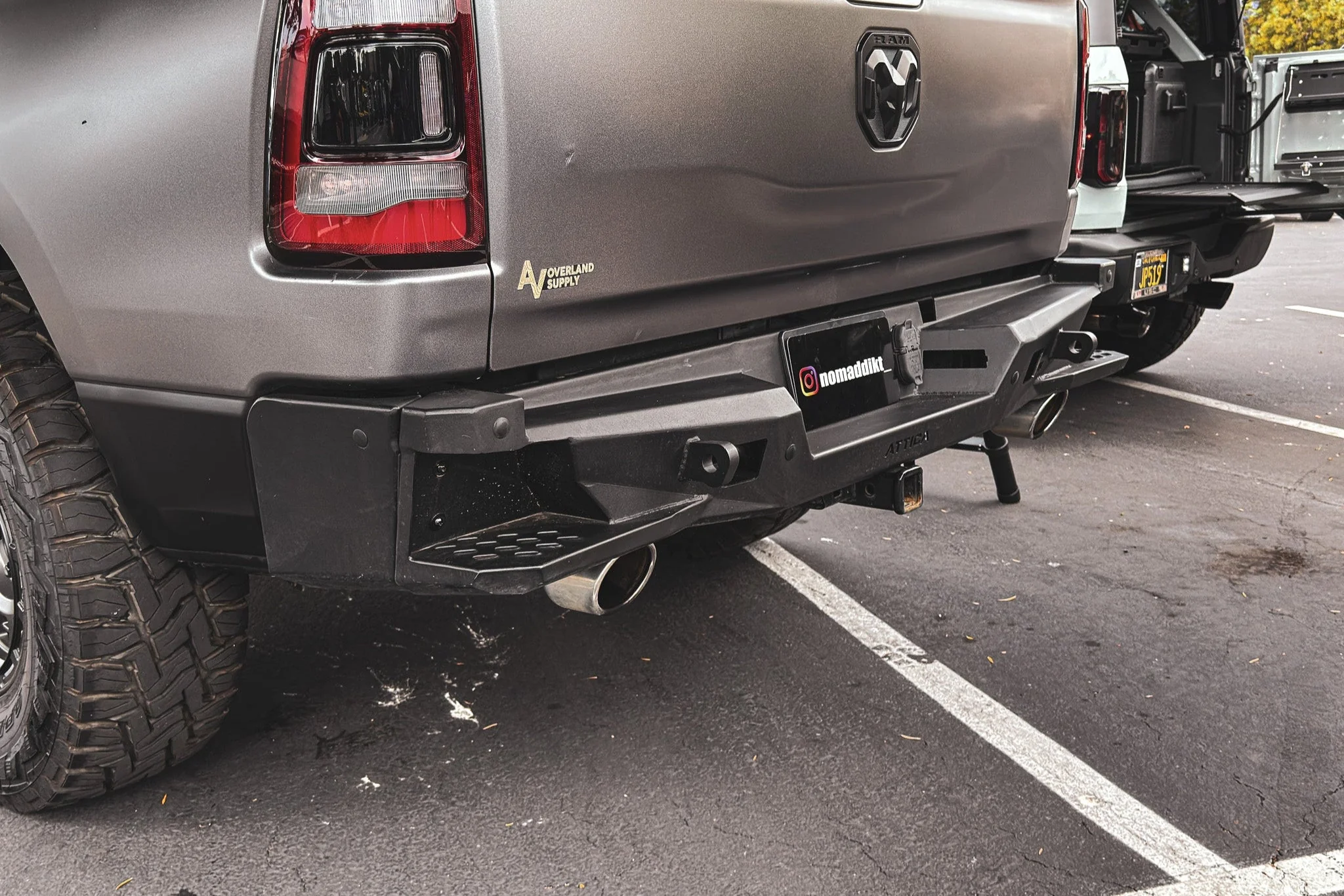 2019-2024 Ram 1500 Terra Series Rear Bumper - Image 3