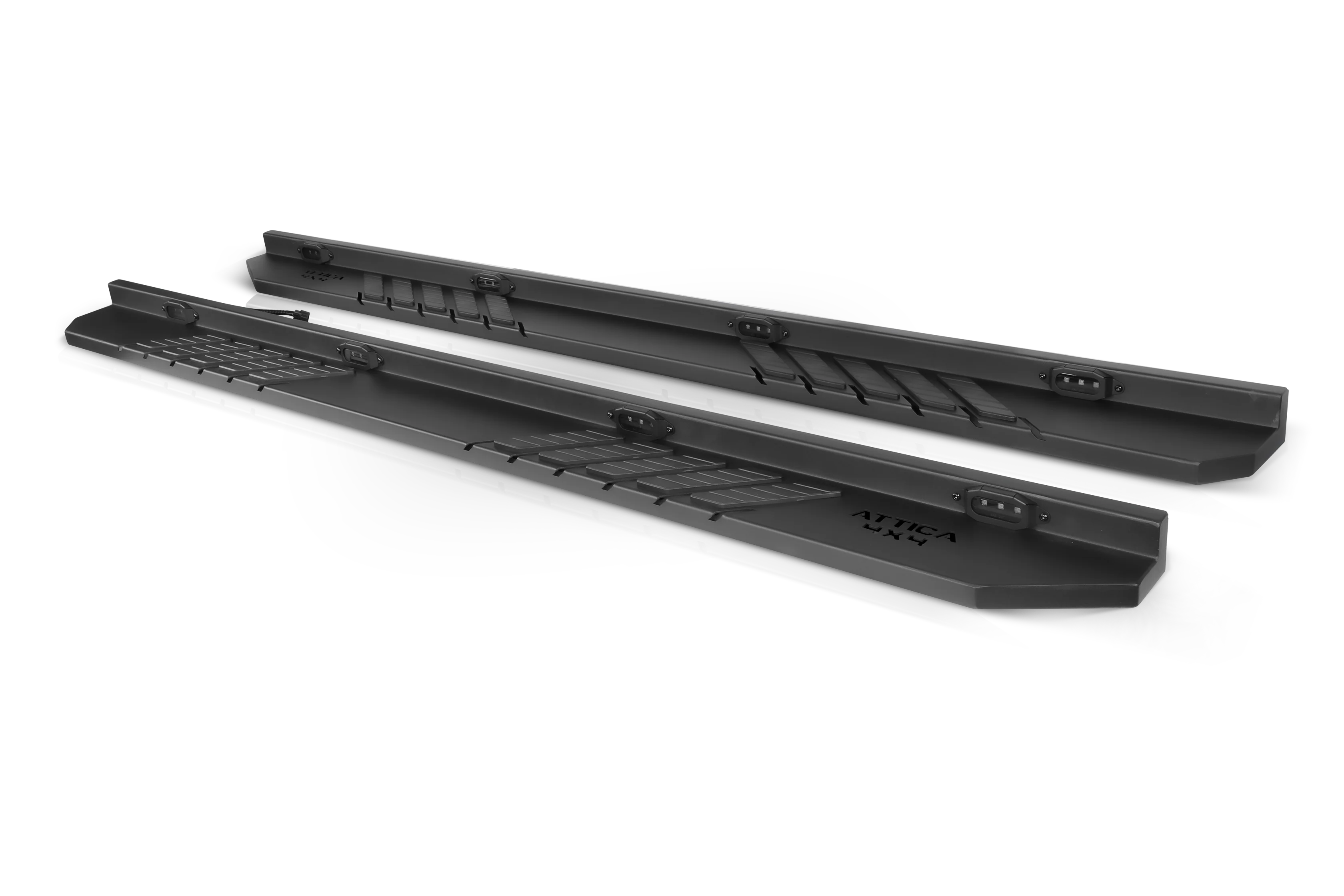 2007-2019 Chevy Silverado 2500/3500 Crew Cab Frontier Series Running Boards - Image 2