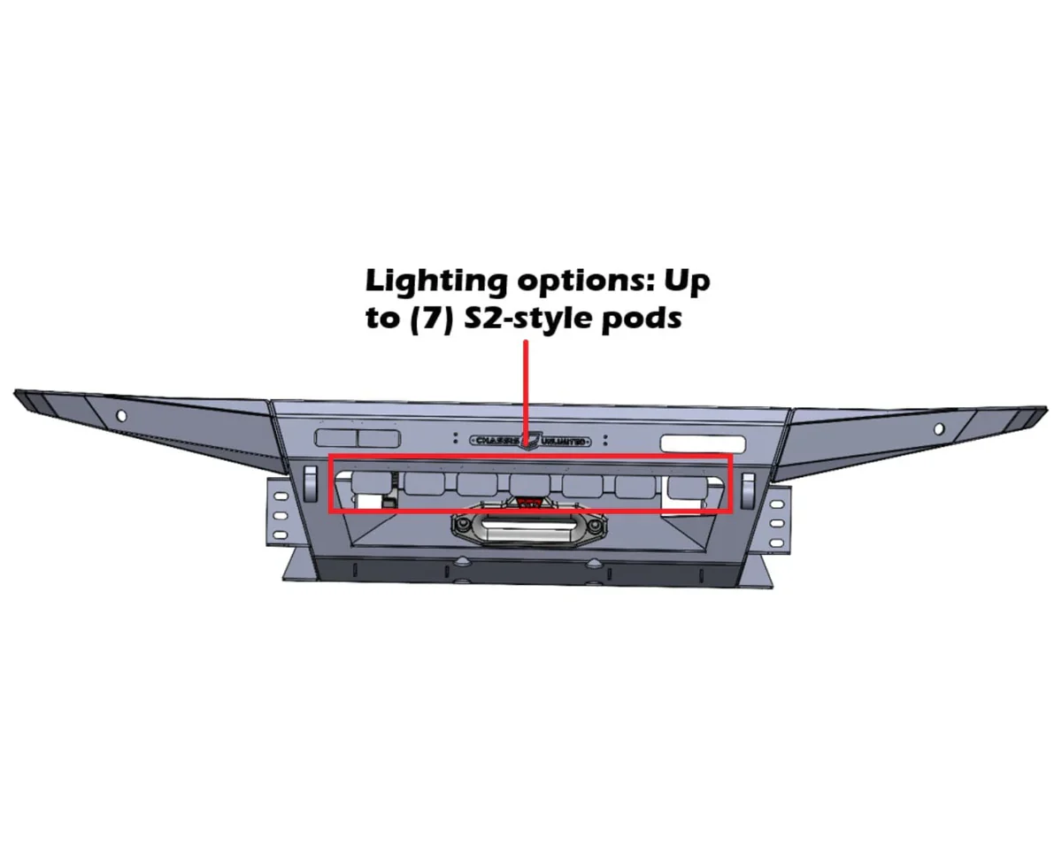 2014-2021 Toyota Tundra RTS Front Winch Bumper - Image 4