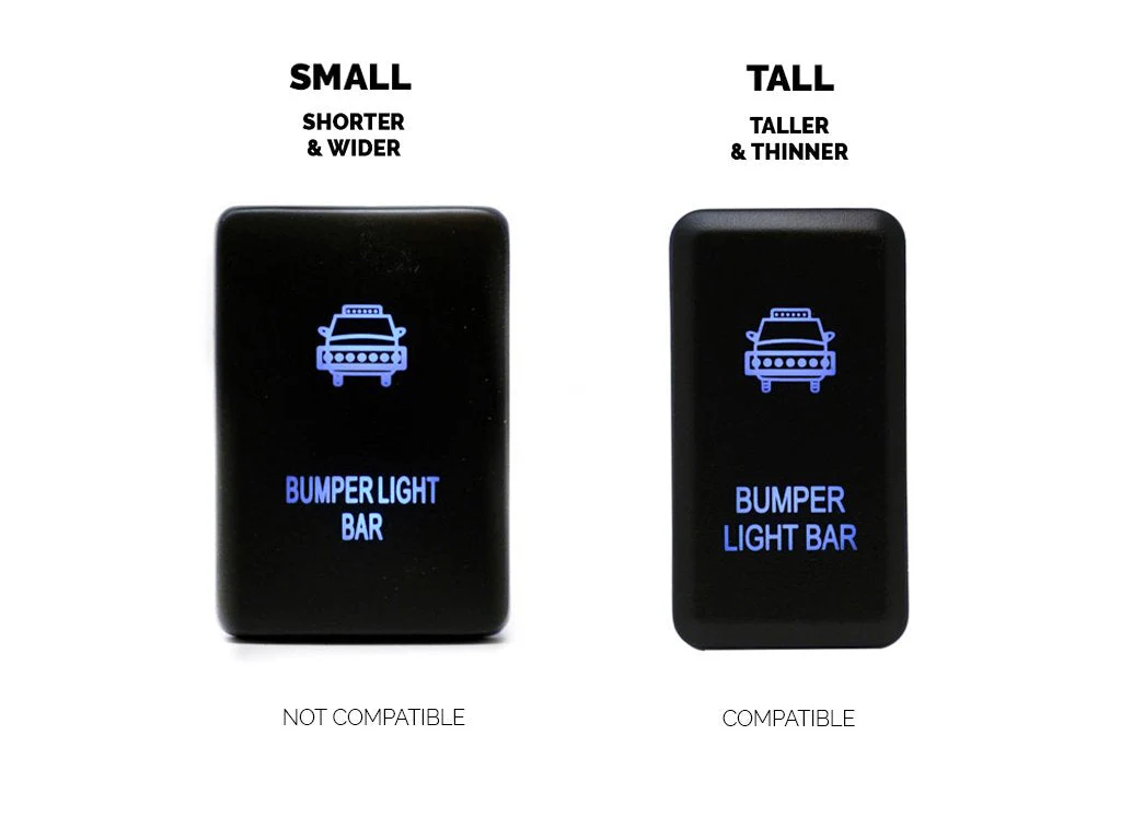 2016-2019 Toyota Tacoma OEM Style 2 Switch Panel - Image 3