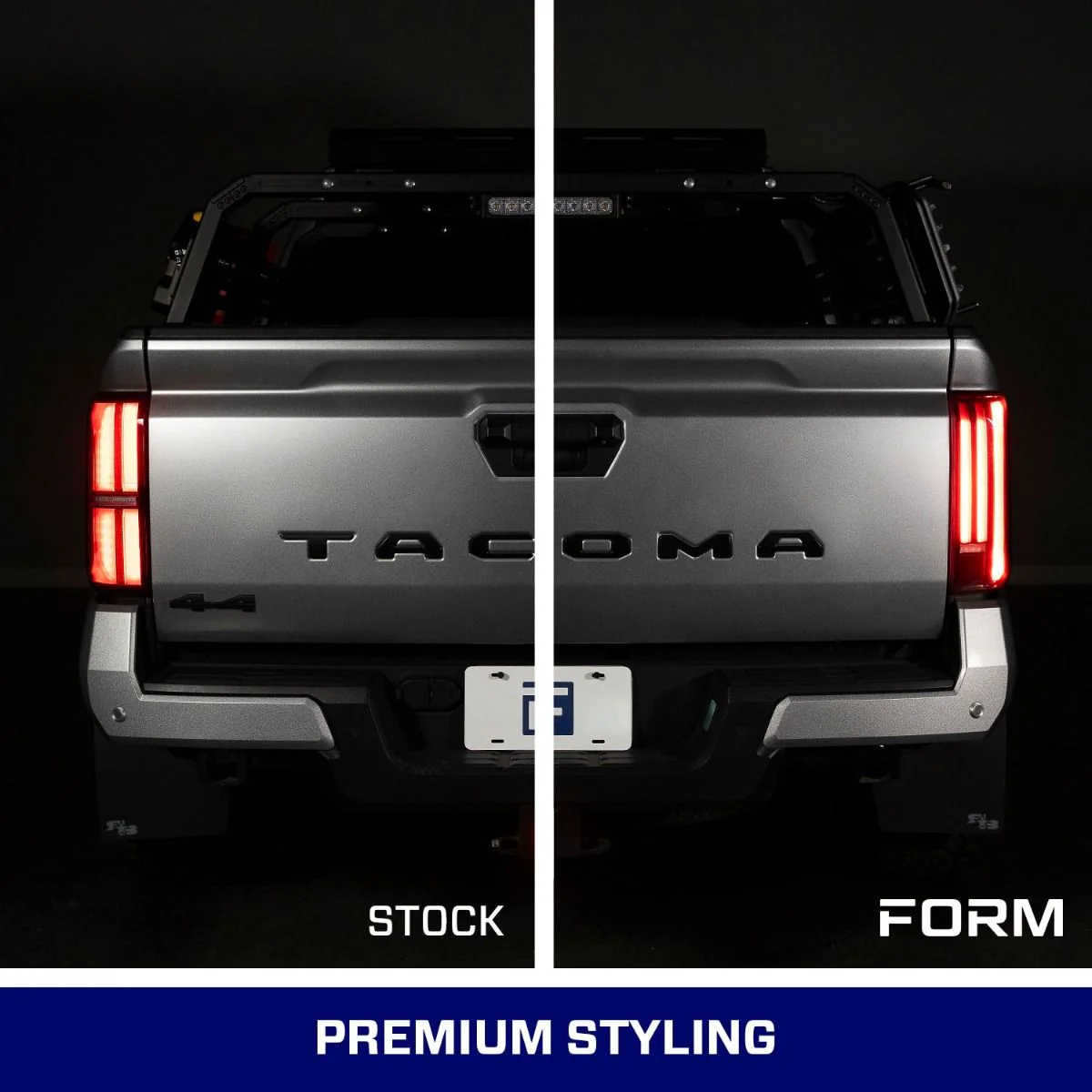 2024-2026 Toyota Tacoma LED Tail Lights  Red (pair) - Image 5