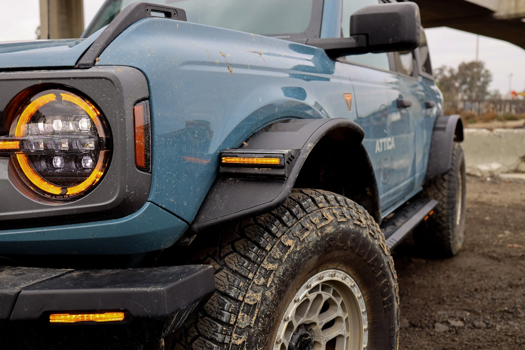 2021-2025 Ford Bronco Frontier Series Front Fender Flares - Image 5
