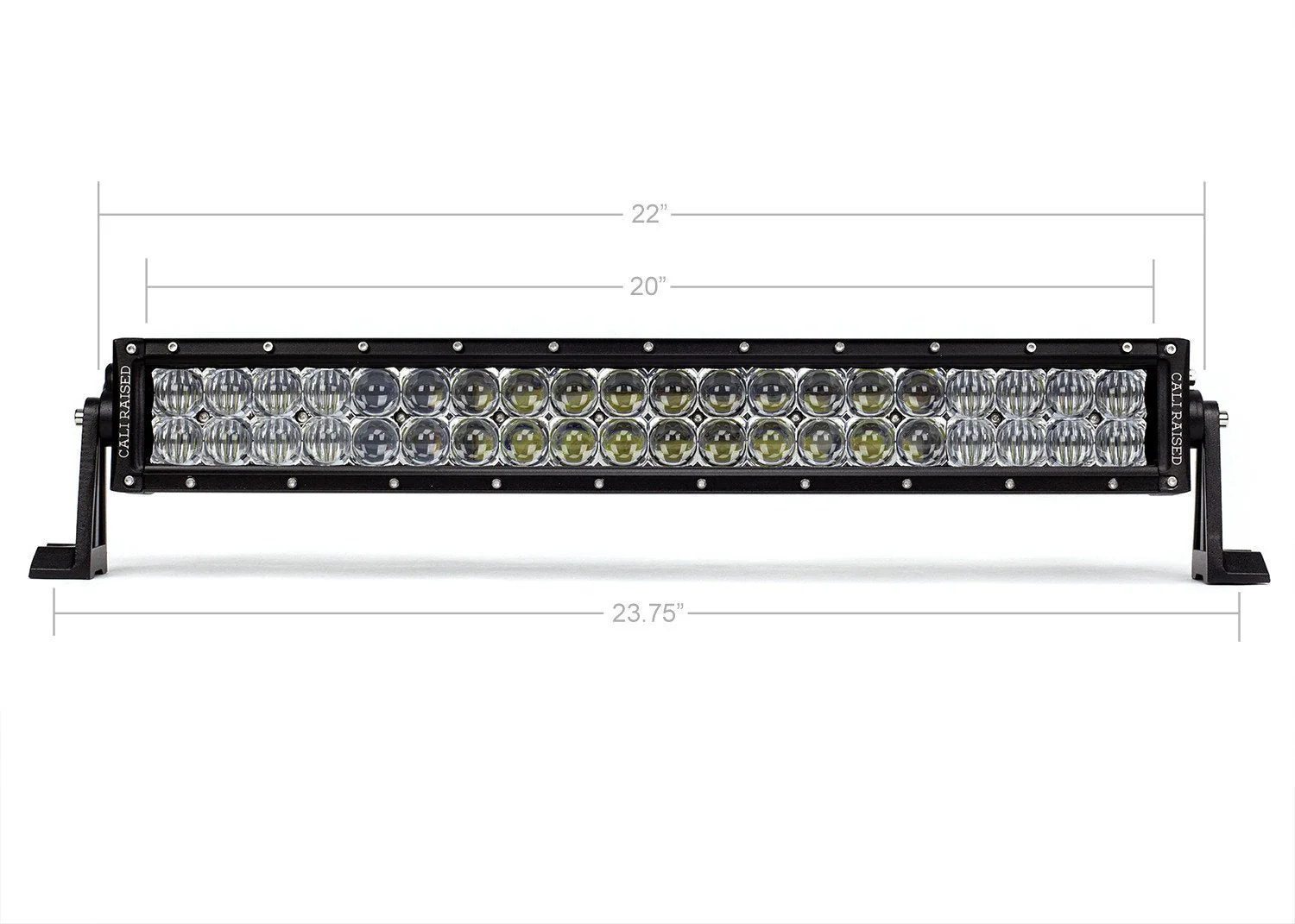 22" Bumper Hidden LED Light Bar Brackets Kit For 2010-2018 Dodge 2500/3500 - Image 4