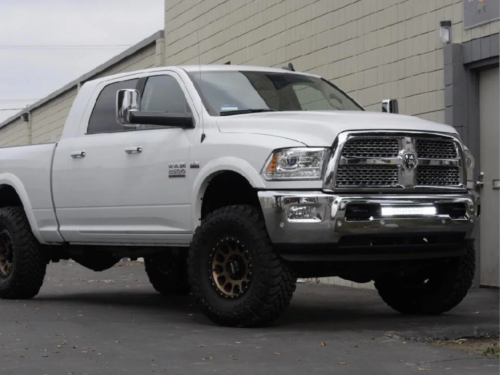 22" Bumper Hidden LED Light Bar Brackets Kit For 2010-2018 Dodge 2500/3500 - Image 5