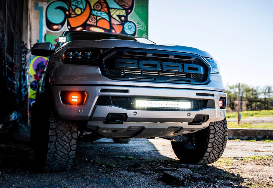 22" Bumper Hidden LED Light Bar Brackets Kit For 2019-2022 Ford Ranger - Image 5
