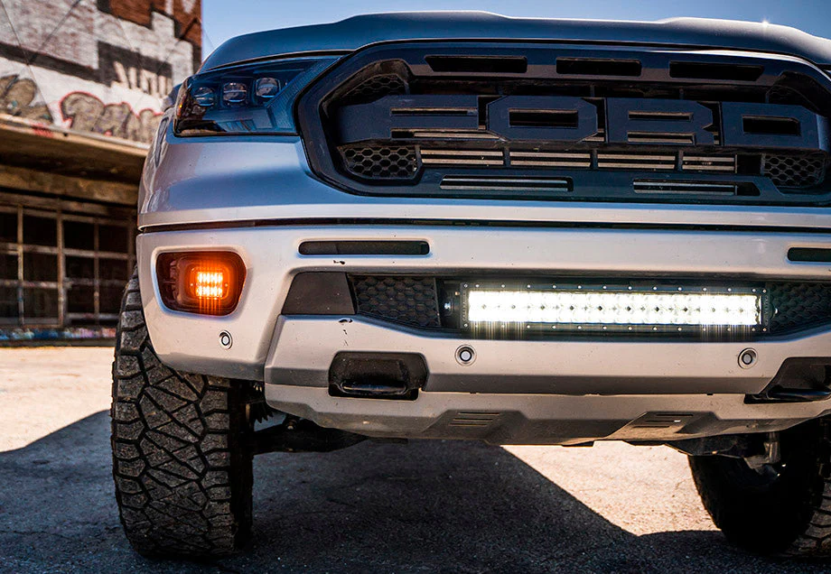 22" Bumper Hidden LED Light Bar Brackets Kit For 2019-2022 Ford Ranger - Image 8