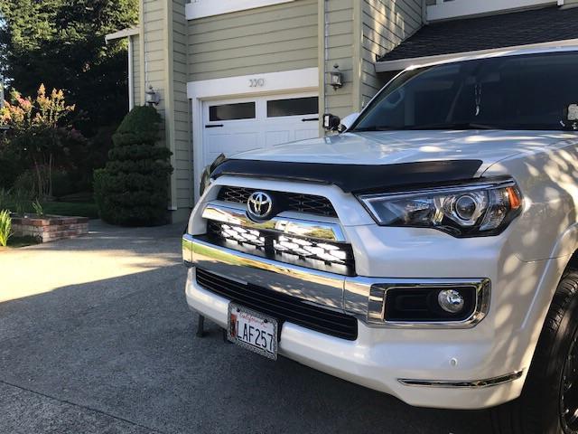32" Hidden Grille LED Light Bar Brackets Kit Fits 2014-2024 Toyota 4Runner - Image 7