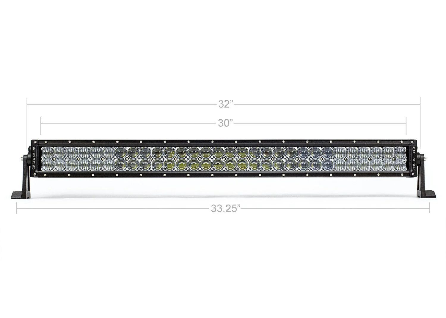 32" Lower Bumper Flush LED Light Bar Brackets Kit For 2005-2015 Toyota Tacoma - Image 5