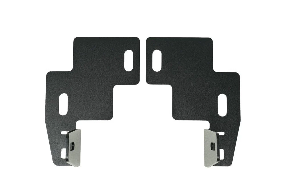 32" Lower Bumper Hidden LED Light Bar Mounting Brackets For 2014-2022 Chevy Colorado