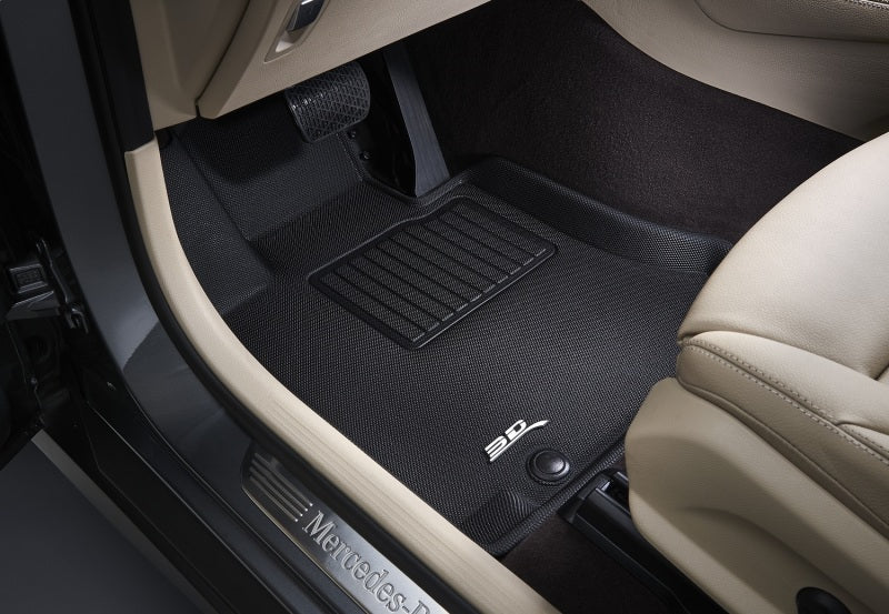 3D MAXpider 2017-2020 Jaguar/Land Rover F-Pace/Range Rover Velar Kagu 1st Row Floormat - Black - Image 4