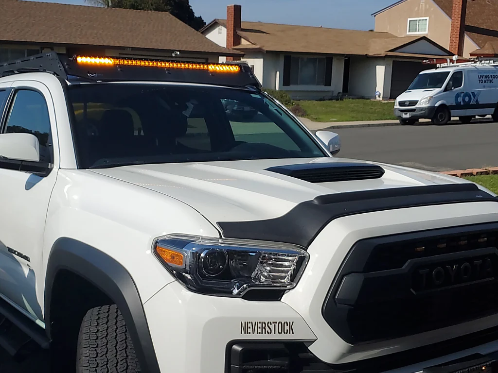 40" Cut-Out Prinsu Roof Rack Slim LED Light Bar Bracket Kit - Image 6