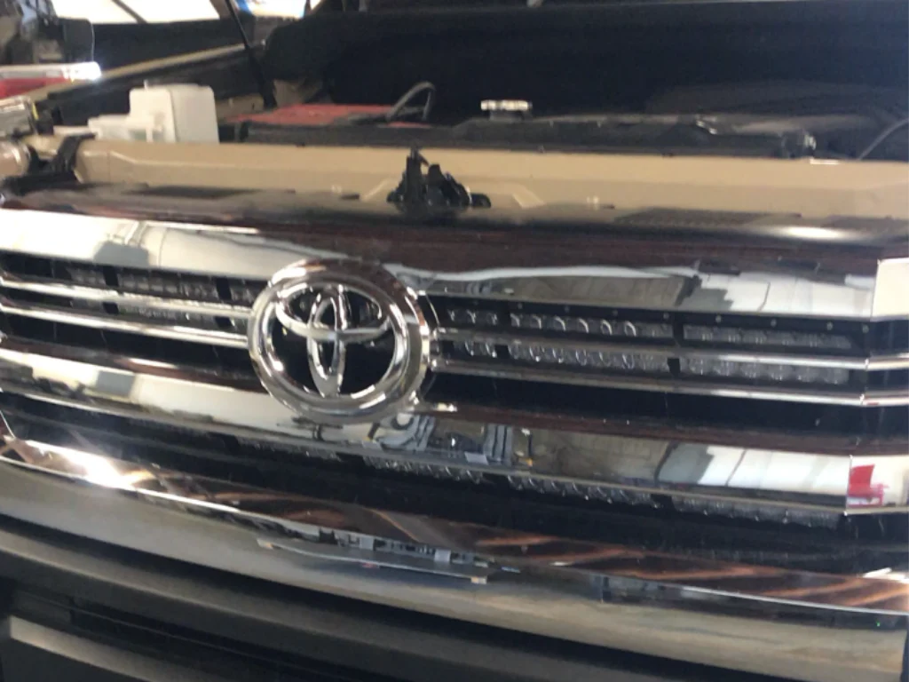 42" Hidden Grille Curved LED Light Bar Brackets Kit For 2014-2021 Toyota Tundra - Image 10