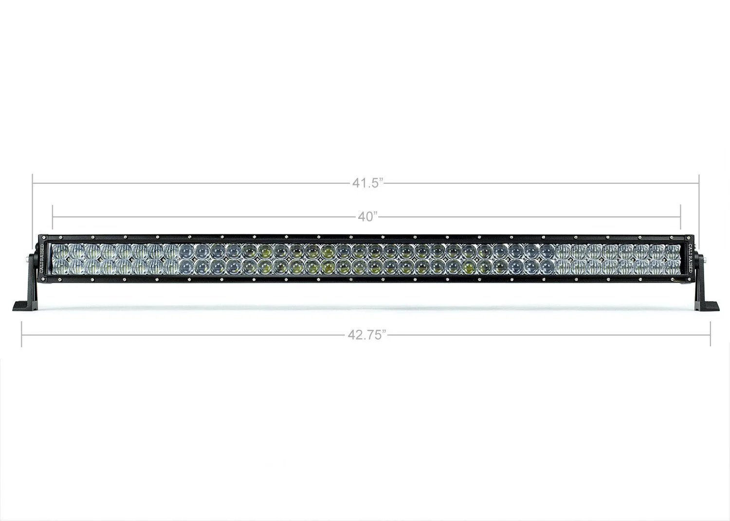 42" Hidden Grille Curved LED Light Bar Mounting Brackets For 2014-2021 Toyota Tundra - Image 4