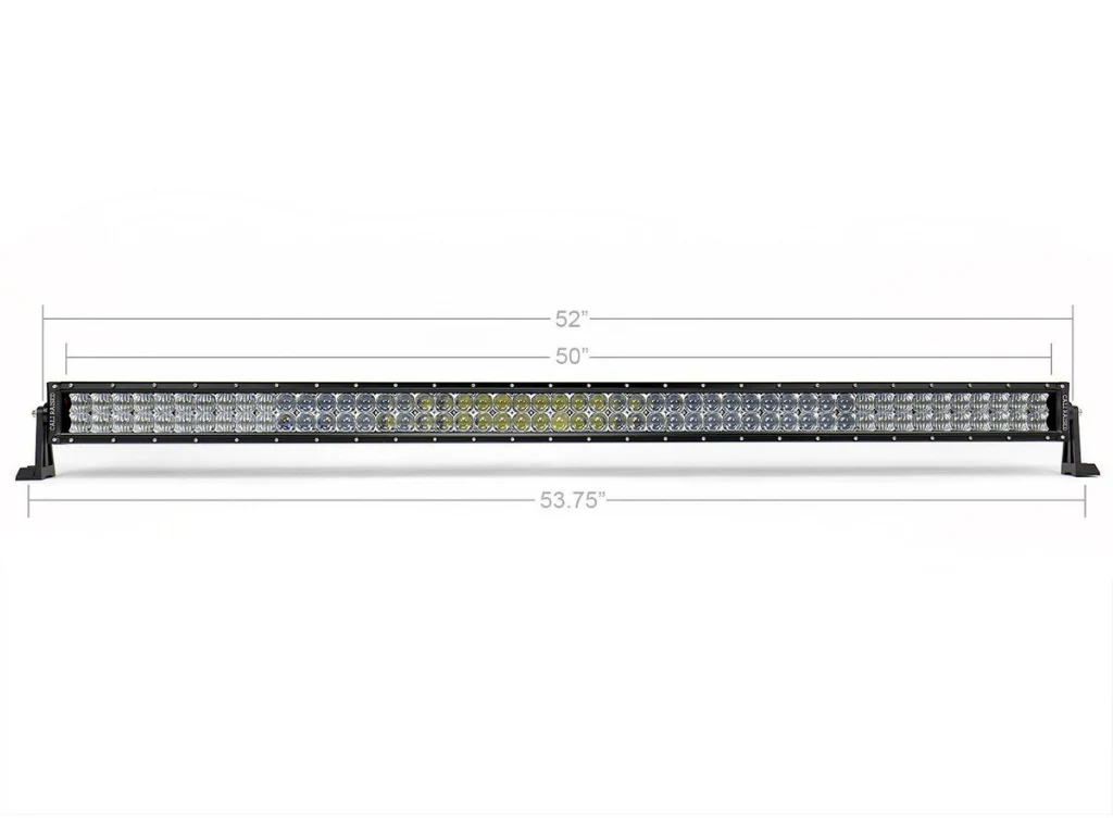 52" Curved LED Light Bar Roof Brackets Kit For 2005-2023 Toyota Tacoma - Image 4