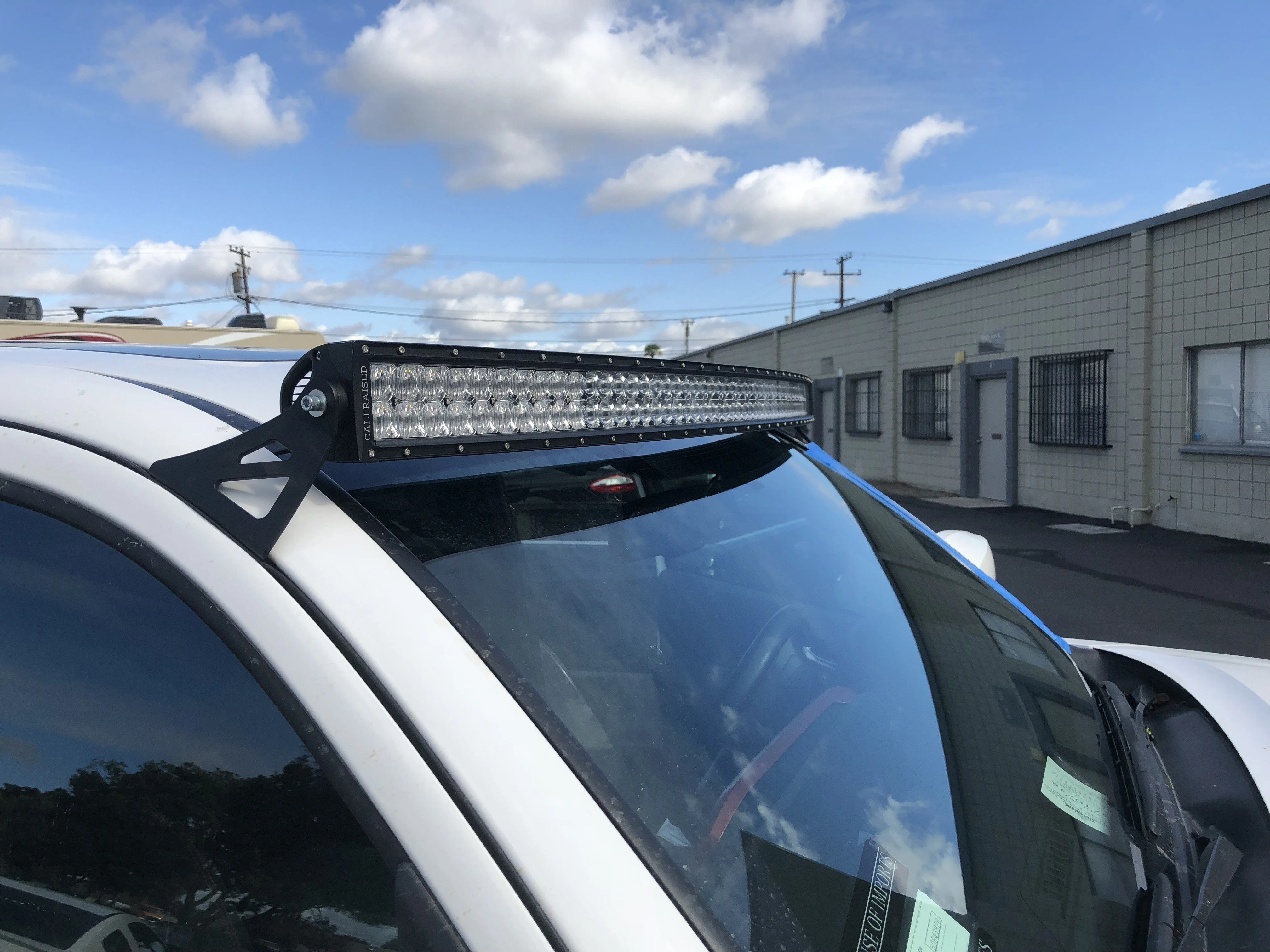 52" Curved LED Light Bar Roof Brackets Kit For 2005-2023 Toyota Tacoma - Image 9