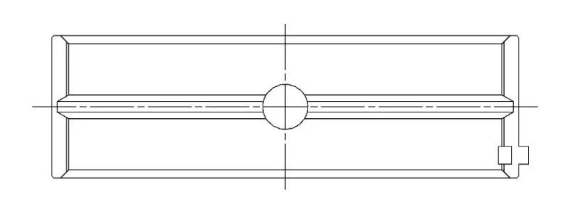 ACL Chevy 262/267/302/305/307/327/350 Race Series Standard Size Main Bearing Set - Image 4