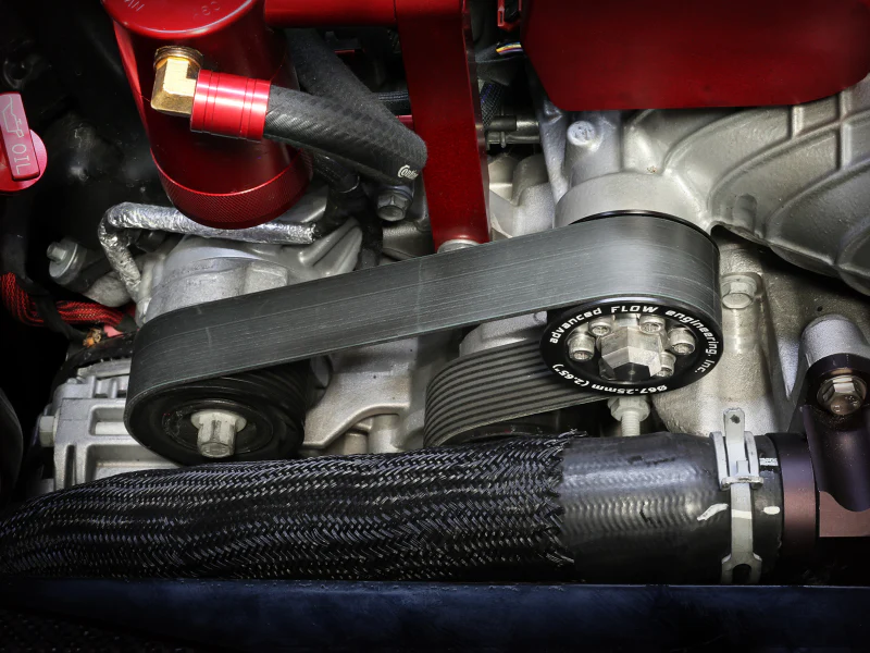 aFe 15-23 Dodge Challenger / 15-23 Dodge Charger SRT Hellcat 2.65in Supercharger Power Pulley Kit - Image 2