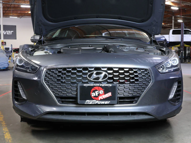 aFe 18-20 Hyundai Elantra GT L4-1.6L (t) Takeda Momentum Dynamic Air Scoop - Black - Image 2