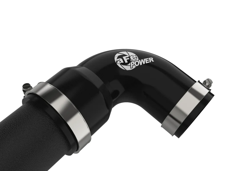 aFe 19-22 Hyundai Veloster N L4 2.0L (t) BladeRunner 2-1/2in Aluminum Hot Charge Pipe - Black - Image 4