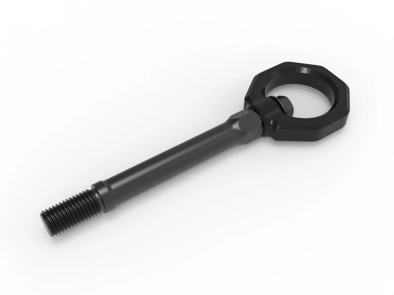 aFe 20-24 Chevrolet Corvette Control Front Tow Hook (Black) - Image 6