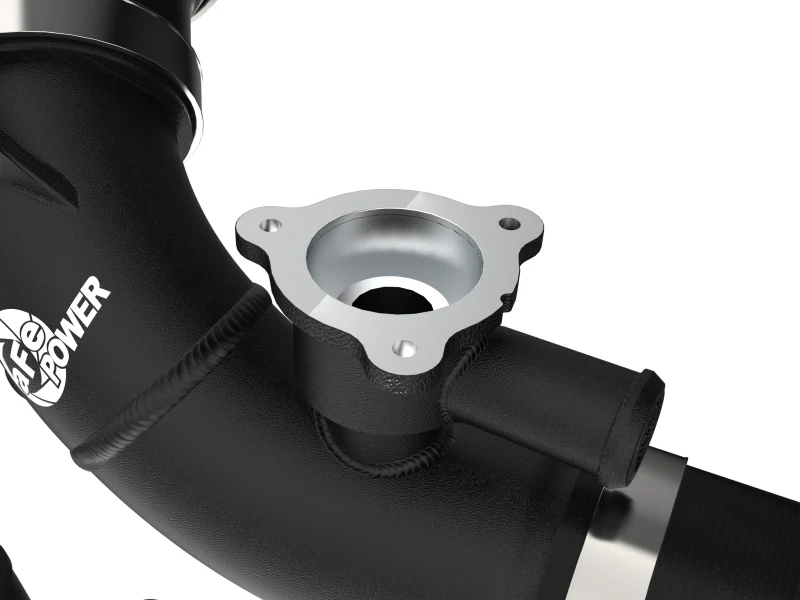 aFe 2022 Toyota Tundra V6-3.5L (tt) BladeRunner 2.5in Aluminum Hot Charge Pipe - Black - Image 3