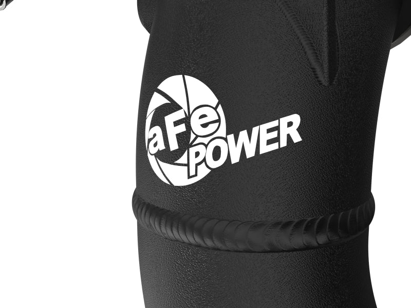 aFe 2022 Toyota Tundra V6-3.5L (tt) BladeRunner 2.5in Aluminum Hot Charge Pipe - Black - Image 5