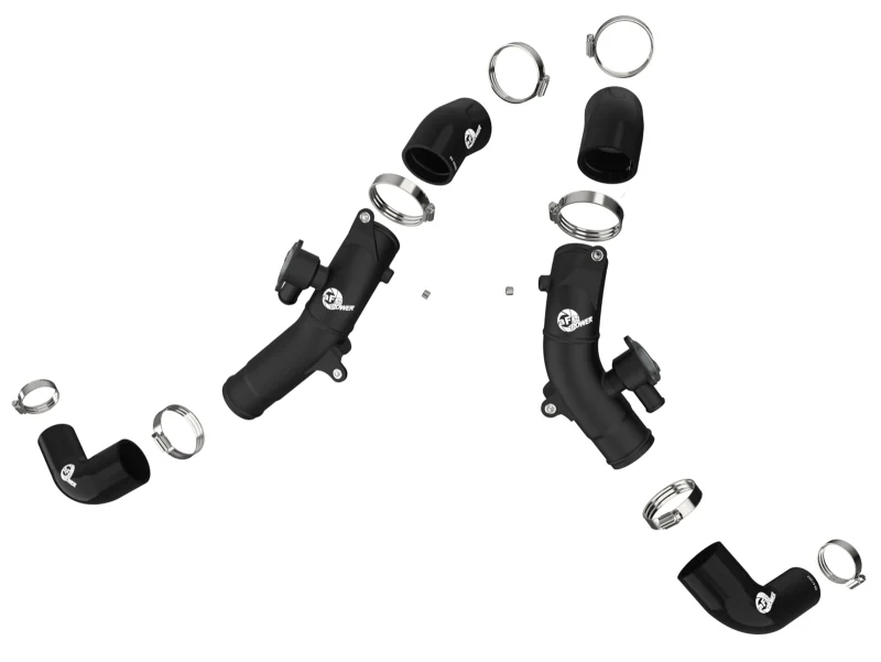 aFe 2022 Toyota Tundra V6-3.5L (tt) BladeRunner 2.5in Aluminum Hot Charge Pipe - Black - Image 6