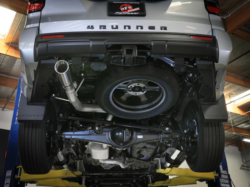 aFe 2025 Toyota 4-Runner 2.5in to 3in SS-304 Cat-Back Exhaust w/ Polished Tip - Image 2