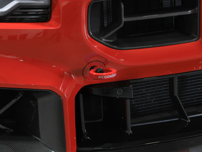 aFe 23-25 BMW M2 (G87) CONTROL Front / Rear Tow Hook - Red - Image 2