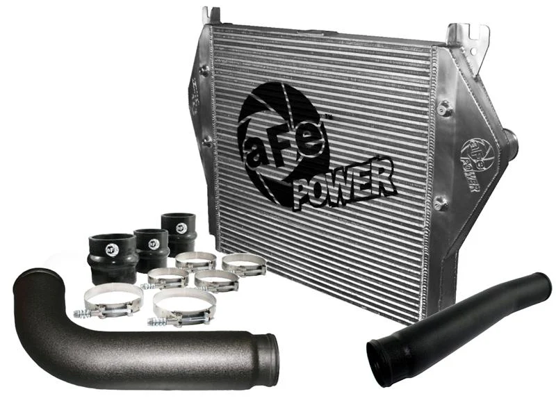 aFe Bladerunner Intercoolers 3in Black Tube Hot Side w/ Couplings & Clamps 14-15 Ram 1500 V6-3.0L - Image 2