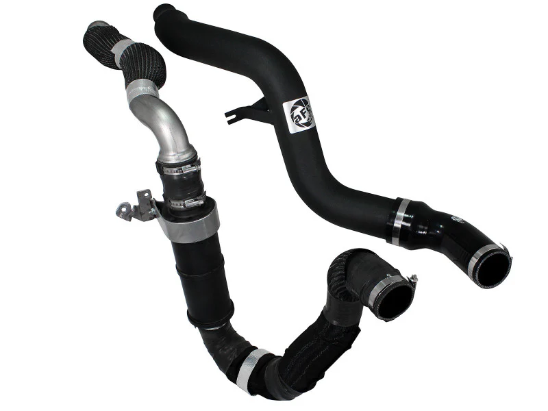 aFe Bladerunner Intercoolers 3in Black Tube Hot Side w/ Couplings & Clamps 14-15 Ram 1500 V6-3.0L - Image 7