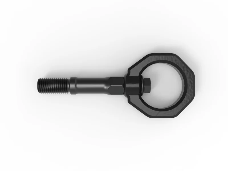 aFe Control Rear Tow Hook (Black) - Image 5