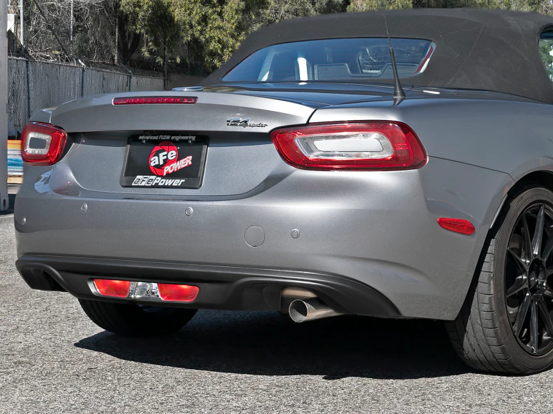 AFE FIAT 124 Spider I4-1.4L (t) Mach Force-Xp 2-1/2 In 304 Stainless Steel Axle-Back Exhaust - Image 3