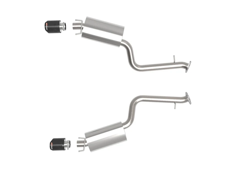 aFe Lexus IS350 14-22 V6-3.5L Takeda Axle-Back Exhaust System- Carbon Fiber Tip - Image 8