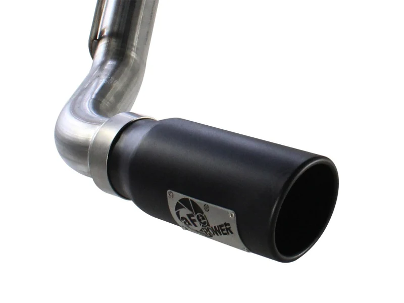 aFe MACHForce XP Exh CB, GM Silverado/Sierra 1500 2014 V*-5.3/6.2L Black tip - Image 4