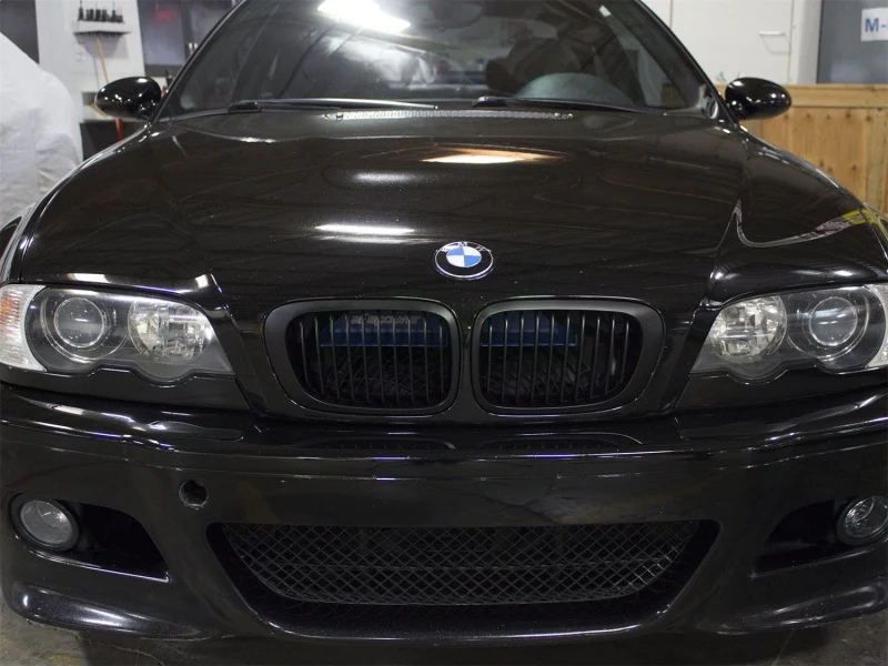 aFe MagnumFORCE Intakes Scoops AIS BMW 3-Series/ M3 (E46) 01-06 L6 - Matte Blue - Image 3