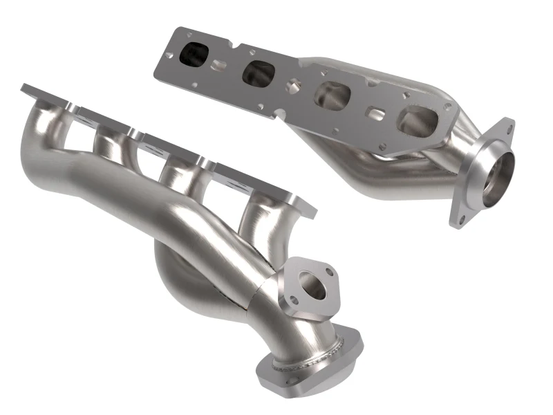 aFe Power Twisted Steel 304SS Shorty Header 19-21 Ram 2500/3500 V8-6.4L - Image 4