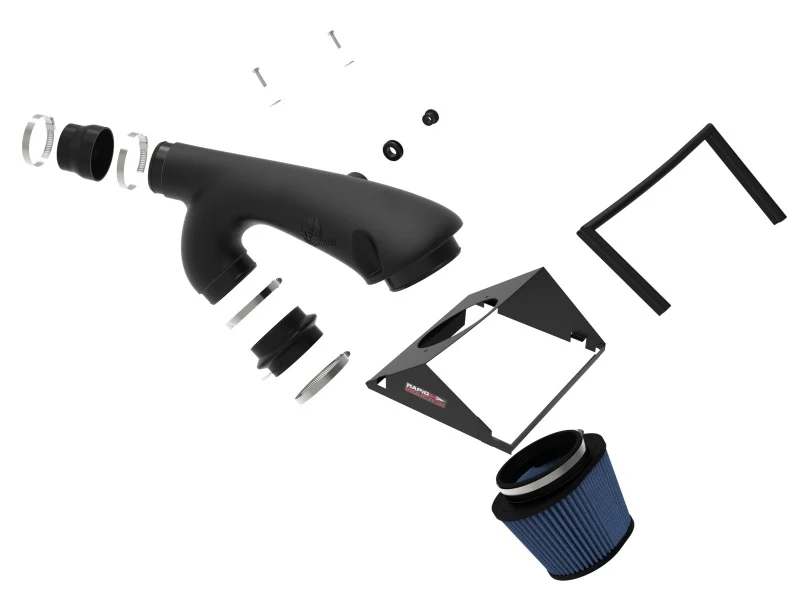aFe Rapid Induction Cold Air Intake System w/Pro 5R Filter 2021+ Ford F-150 V6-3.5L (tt) - Image 10