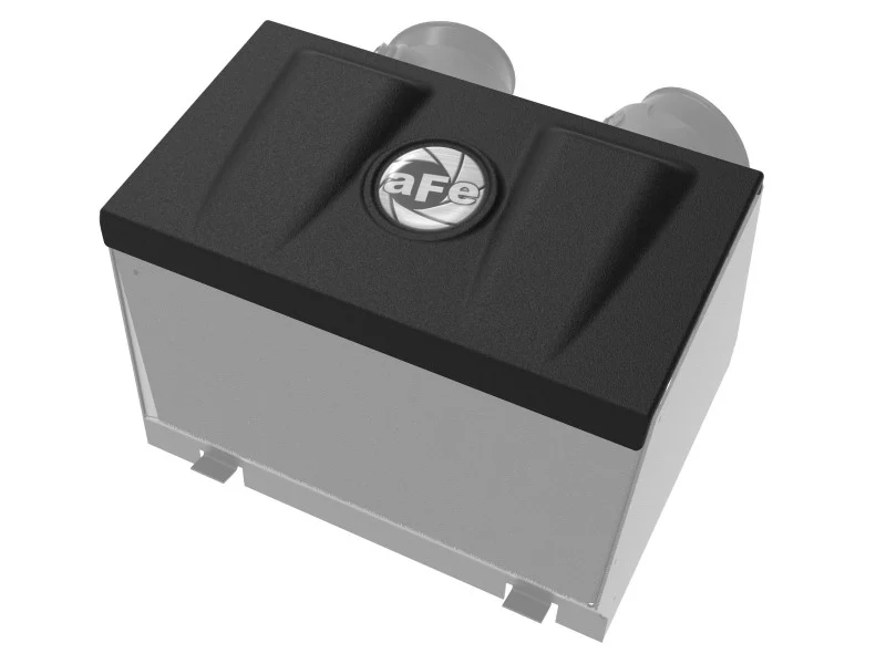 aFe Rapid Induction Intake System Cover, Black, 19-20 Ford Edge Ecoboost V6 2.7L (tt) - Image 2