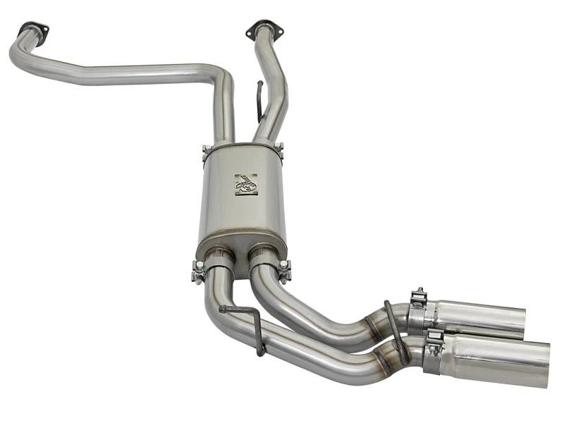 aFe Rebel Series 3in SS Cat-Back Exhaust System w/ Polished Tip 04-15 Nissan Titan V8 5.6L - Image 8