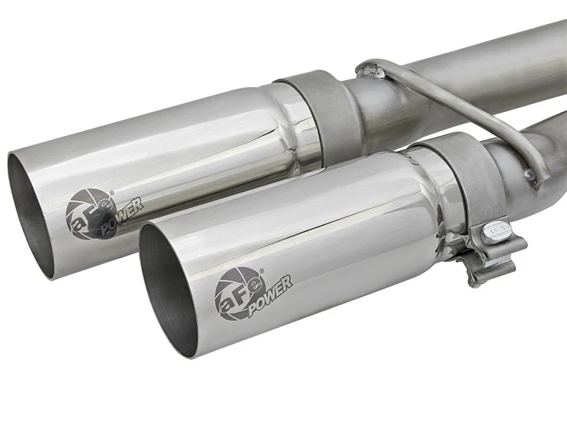 aFe Rebel Series 3in SS Cat-Back Exhaust System w/ Polished Tip 04-15 Nissan Titan V8 5.6L - Image 9