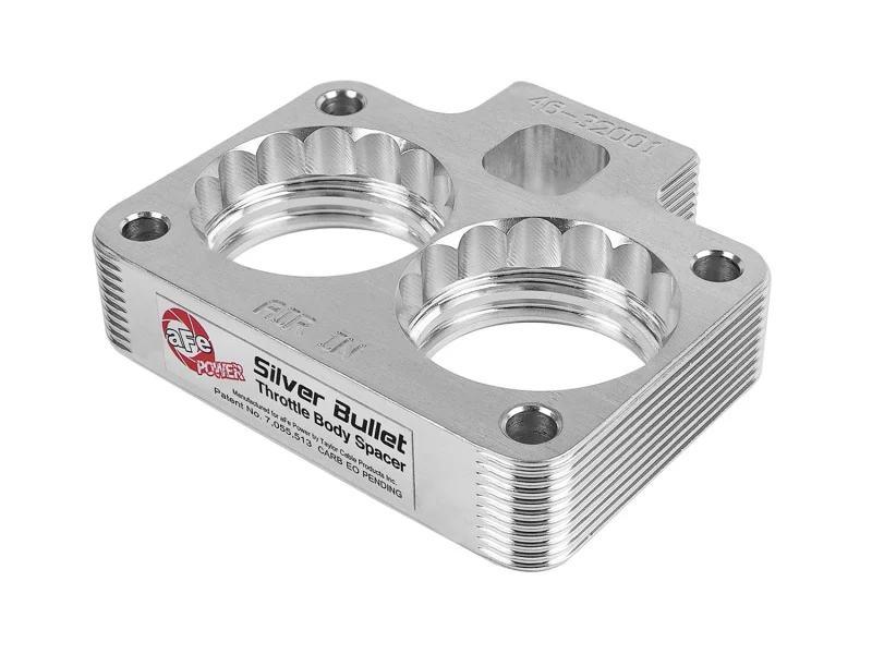aFe Silver Bullet Throttle Body Spacers TBS Dodge Trucks 94-01 V8-5.2/5.9L - Image 2